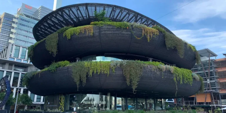 Fassadenbeispiel von Accoya